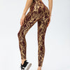 Emery Metallic Leggings - Brown