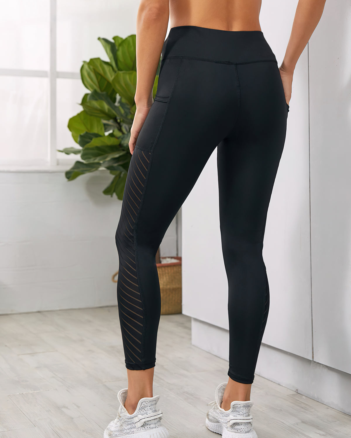 Evelyn Pocket Leggings - Black