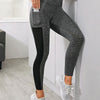 Evelyn Pocket Leggings - Heather Grey