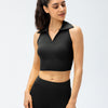 Athena Crop Top - Black