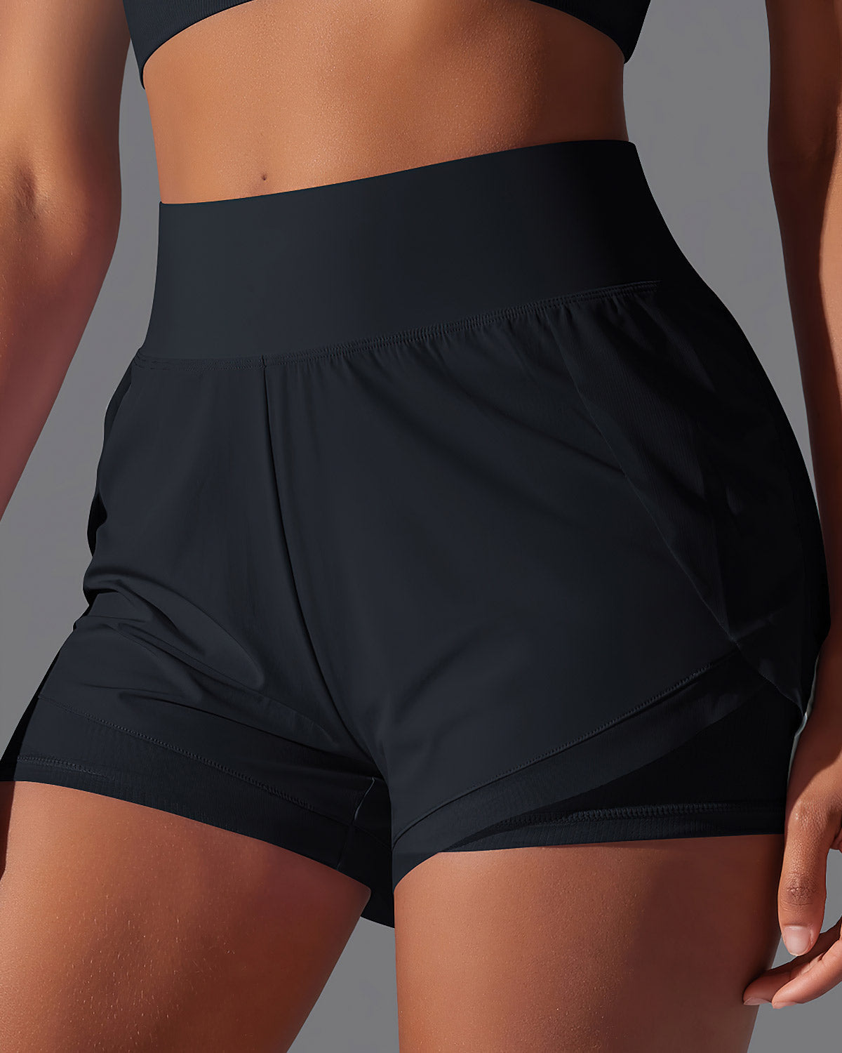 Gemma Active Shorts - Black