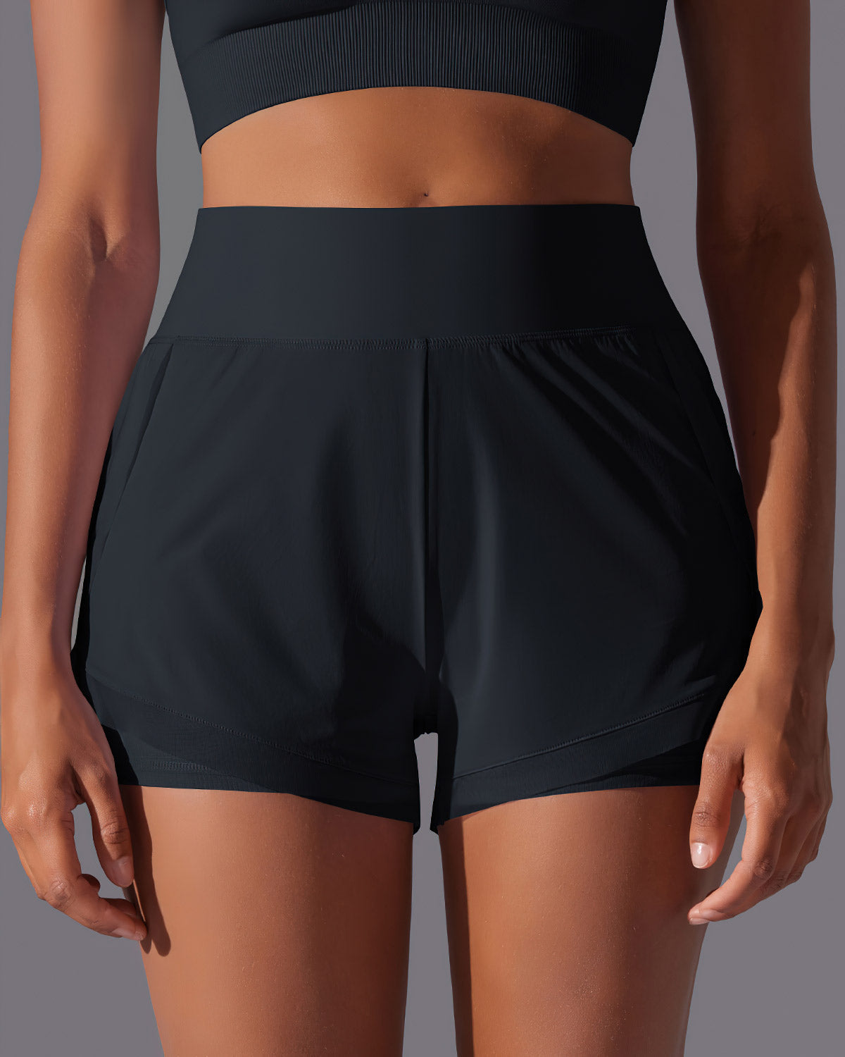 Gemma Active Shorts - Black