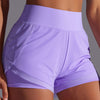 Gemma Active Shorts - Purple