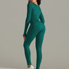 Gia Seamless Jumpsuit - Pine Green