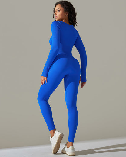 Gia Seamless Jumpsuit - Royal Blue