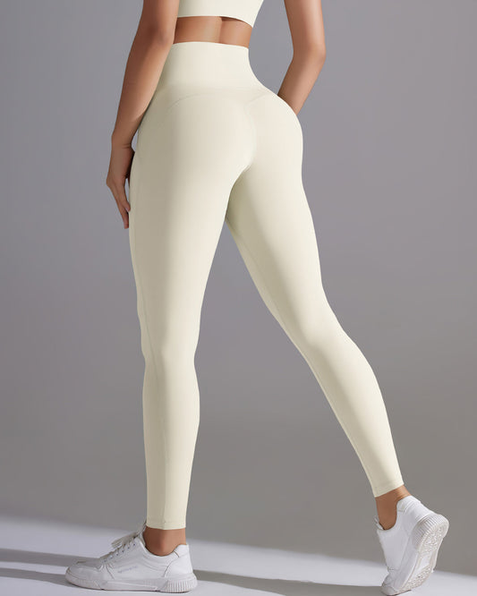 Giselle Seamless Leggings - Beige