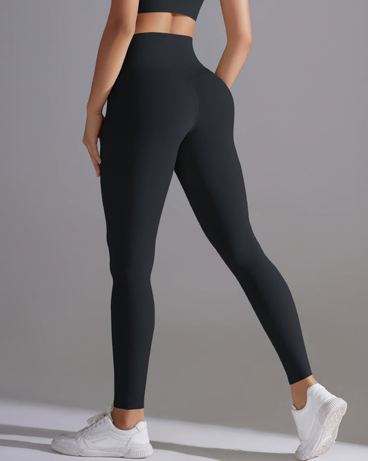 Giselle Seamless Leggings - Black