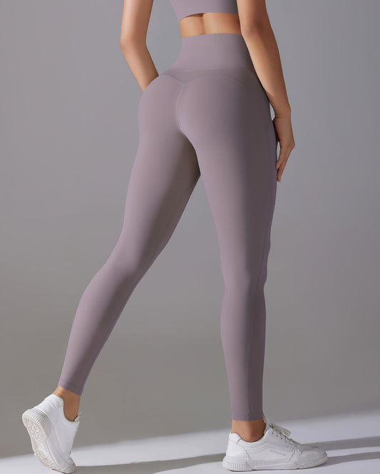 Giselle Seamless Leggings - Dusty Plum