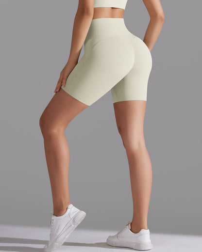 Giselle Seamless Shorts - Beige