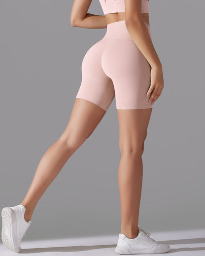 Giselle Seamless Shorts - Blush Pink