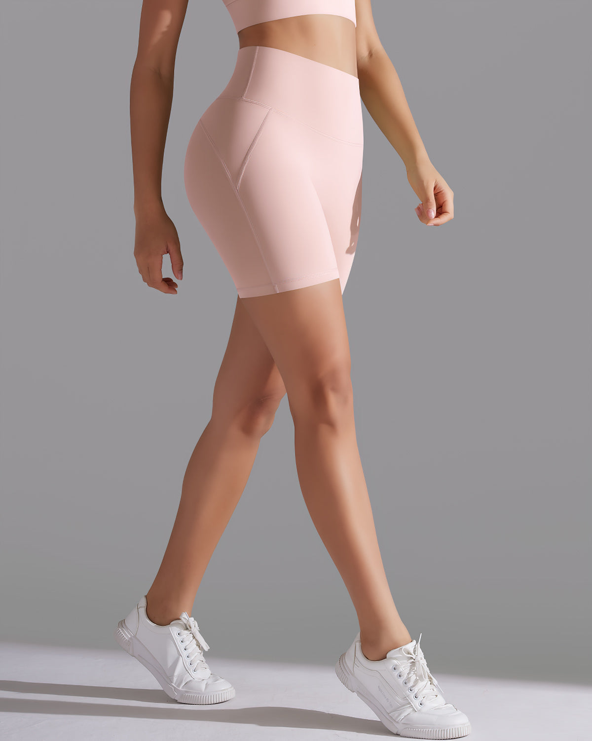 Giselle Seamless Shorts - Blush Pink