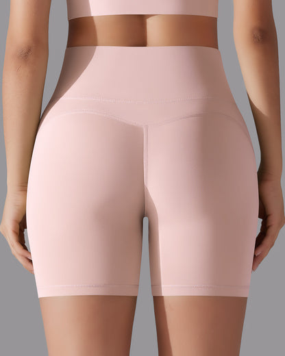 Giselle Seamless Shorts - Blush Pink