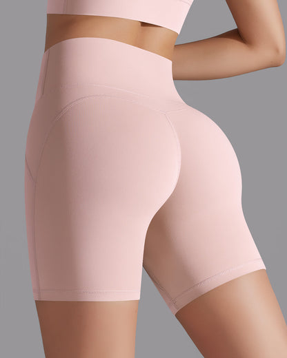 Giselle Seamless Shorts - Blush Pink