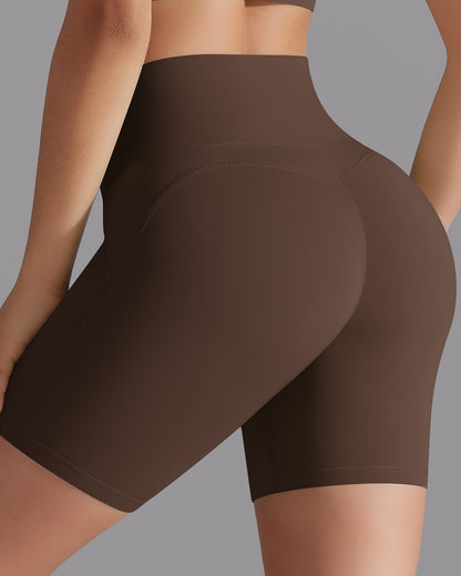 Giselle Seamless Shorts - Brown