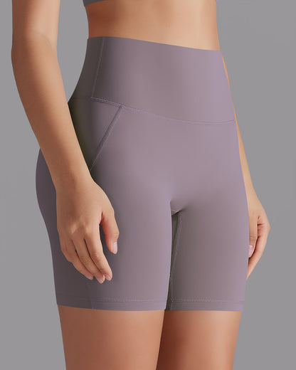 Giselle Seamless Shorts - Dusty Plum