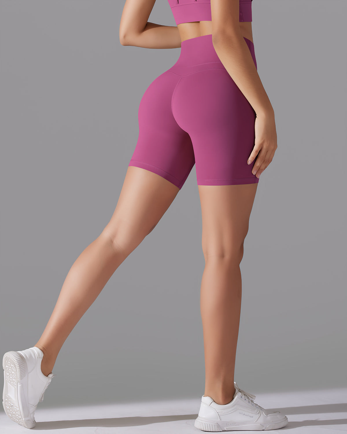 Giselle Seamless Shorts - Fuchsia