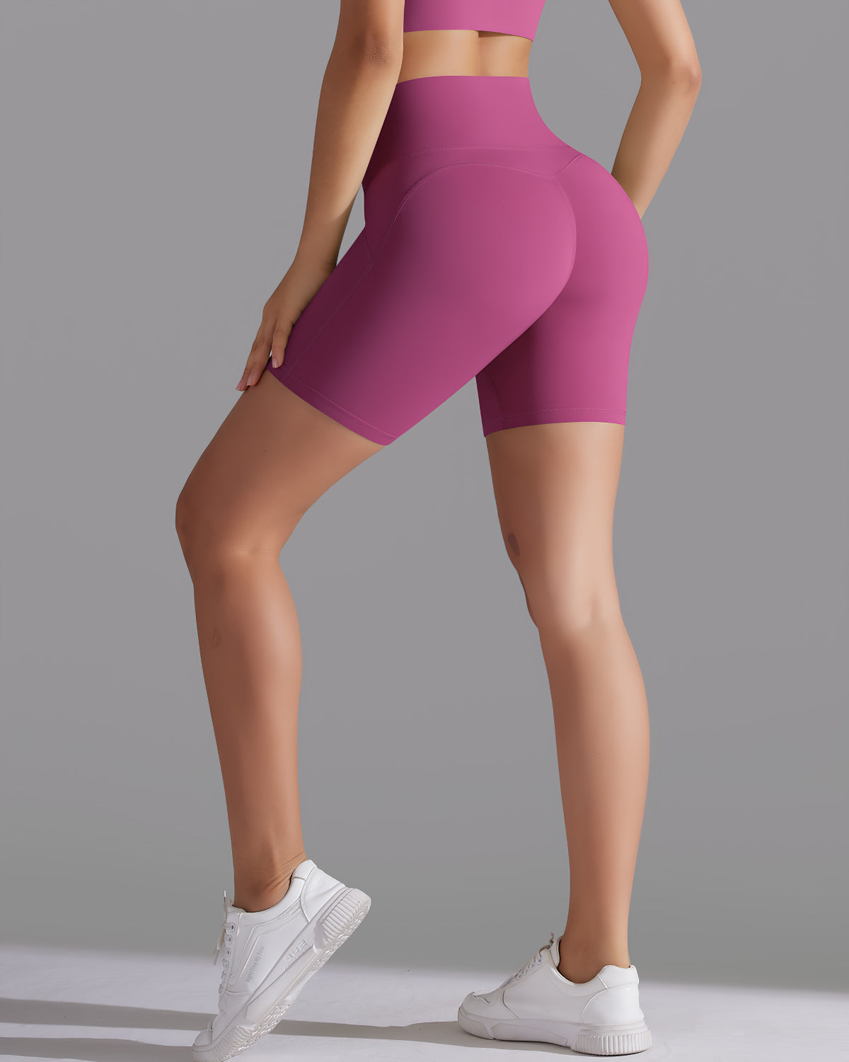 Giselle Seamless Shorts - Fuchsia