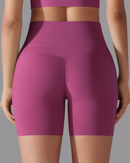 Giselle Seamless Shorts - Fuchsia