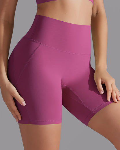 Giselle Seamless Shorts - Fuchsia