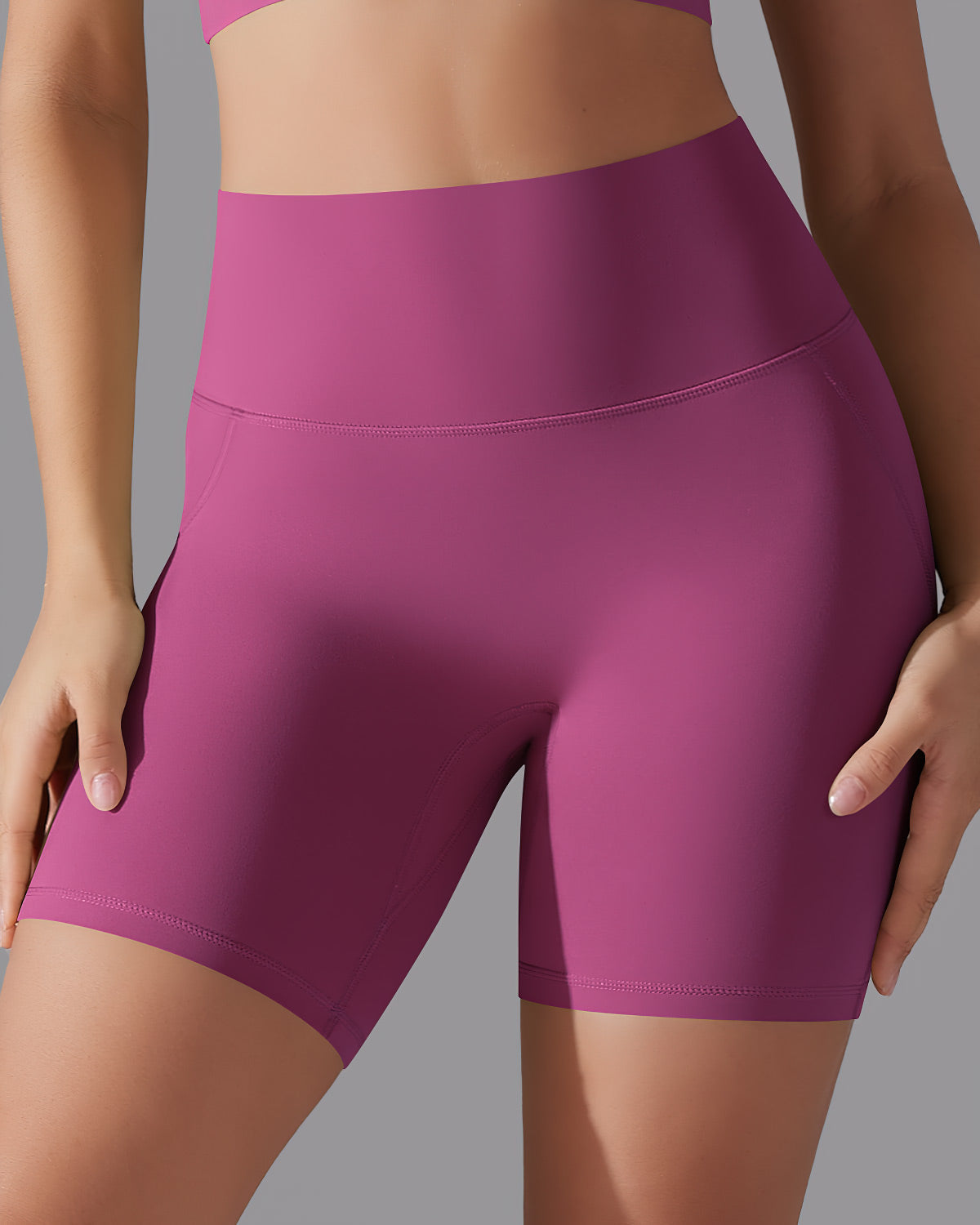 Giselle Seamless Shorts - Fuchsia