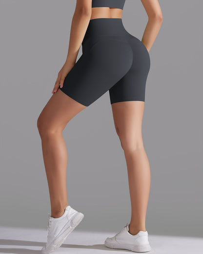 Giselle Seamless Shorts - Graphite