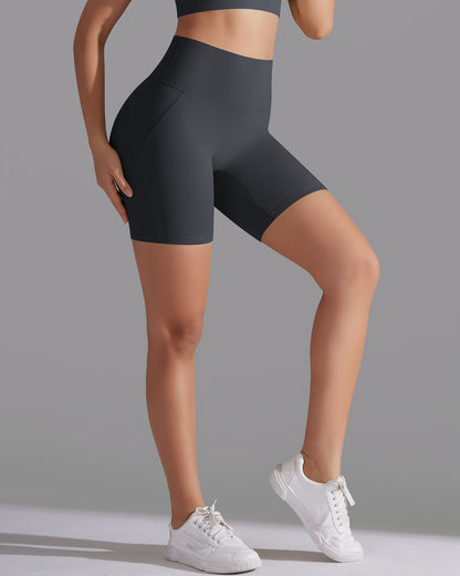 Giselle Seamless Shorts - Graphite