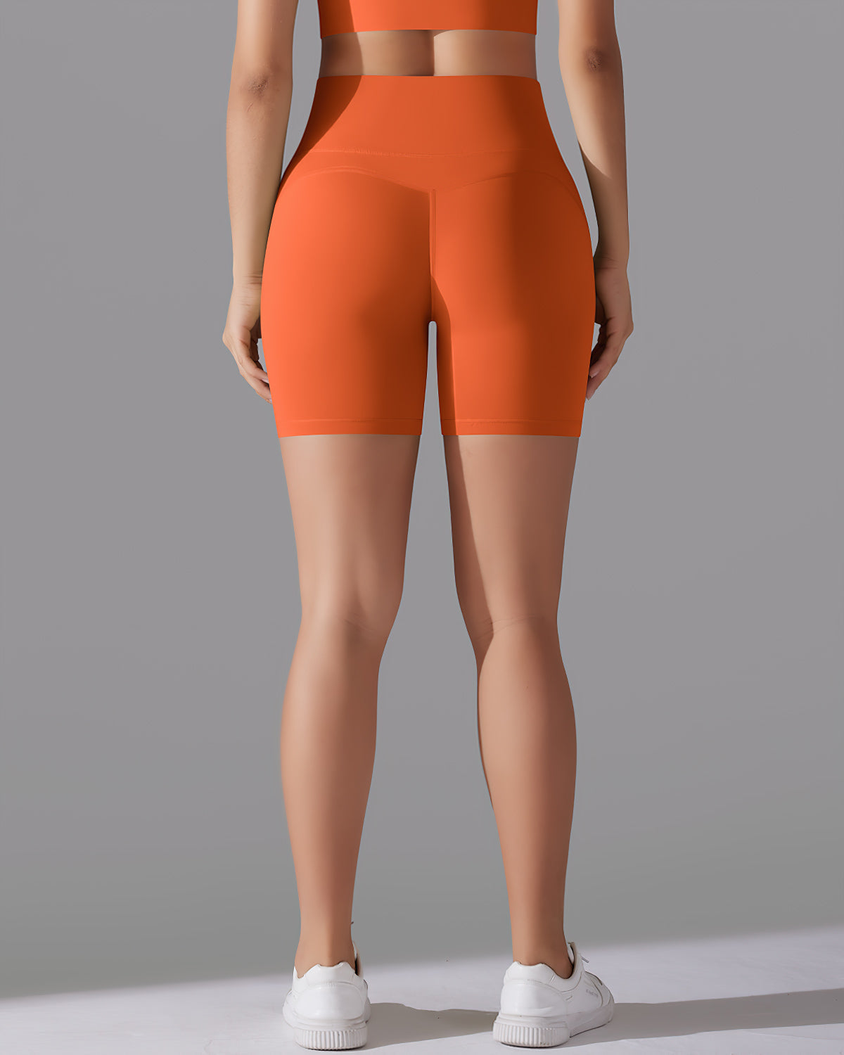 Giselle Seamless Shorts - Orange