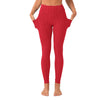 Booty Lifting x Anti-Cellulite Pocket Leggings - Red