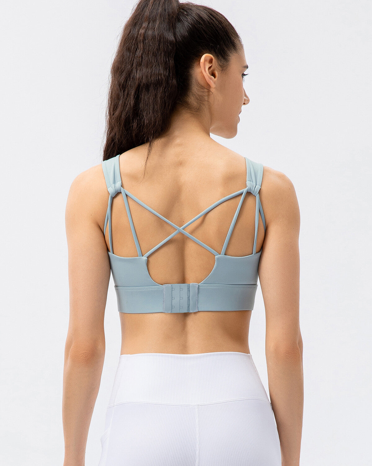 Hadley Sports Bra - Blue