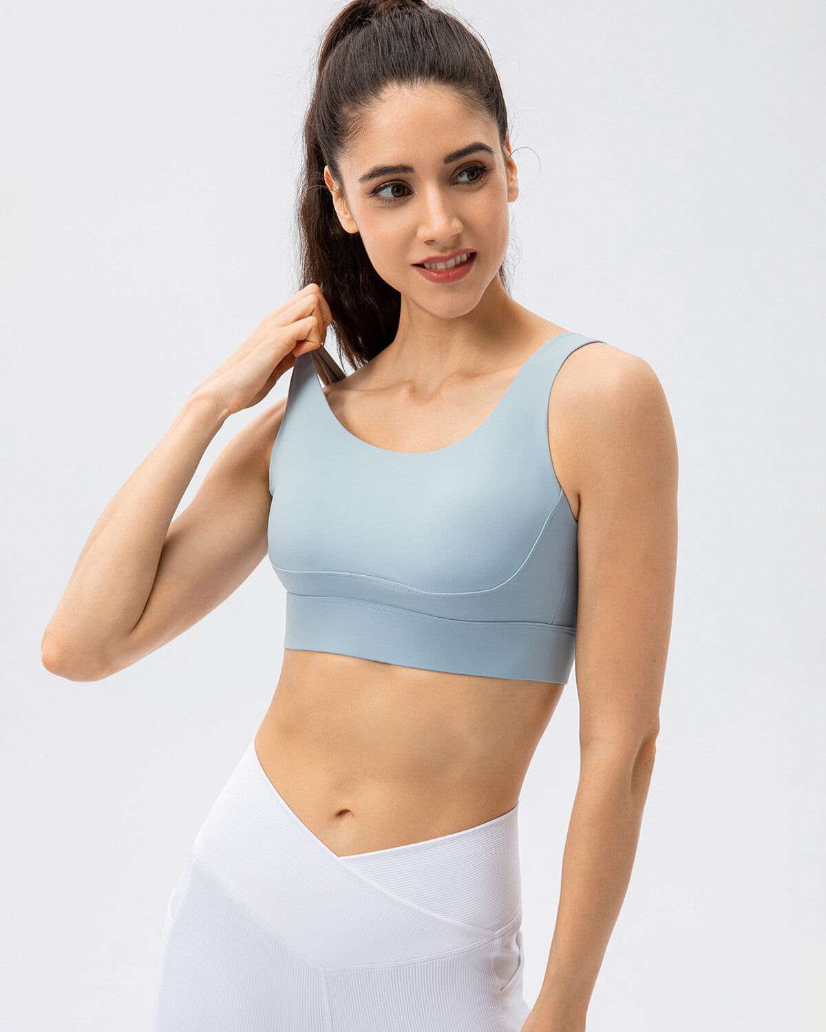 Hadley Sports Bra - Blue