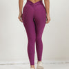 Hana Seamless Scrunch Leggings - Purple