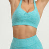 Hana Sports Bra - Cyan