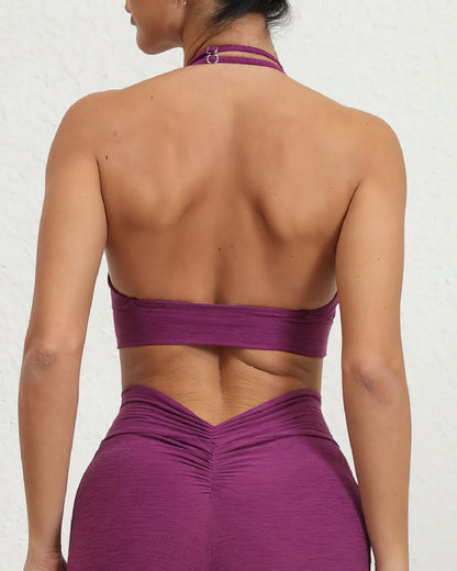 Hana Sports Bra - Purple