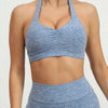 Hana Sports Bra - Slate Blue