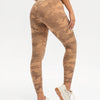 Harper Camo Leggings - Teak