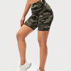 Harper Camo Shorts - Olive