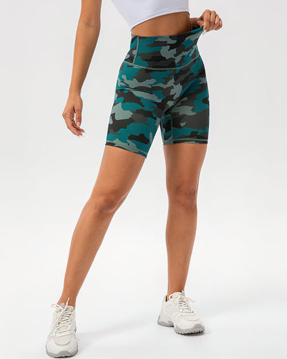 Harper Camo Shorts - Pine