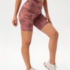 Harper Camo Shorts - Pink