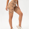 Harper Camo Shorts - Teak