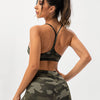 Harper Camo Y Sports Bra - Olive