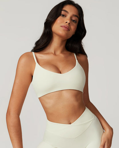 Hazel Sports Bra - Beige