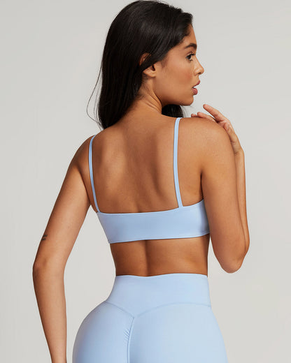 Hazel Sports Bra - Blue