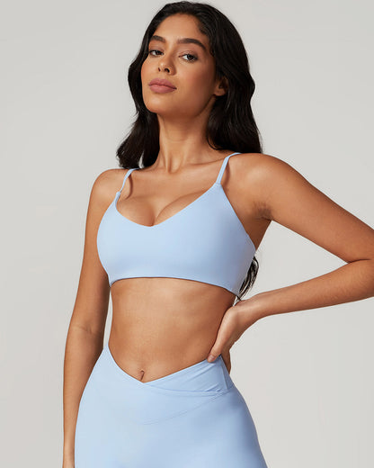 Hazel Sports Bra - Blue