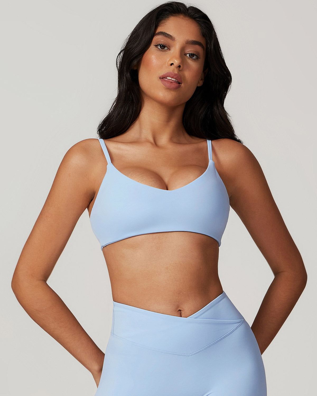 Hazel Sports Bra - Blue