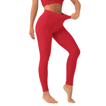 Booty Lifting x Anti-Cellulite Pocket Leggings - Red