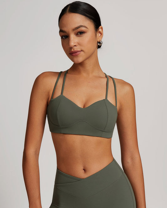 Imogen Sports Bra - Green