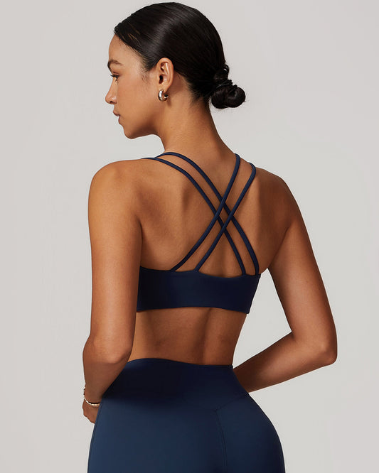 Imogen Sports Bra - Navy