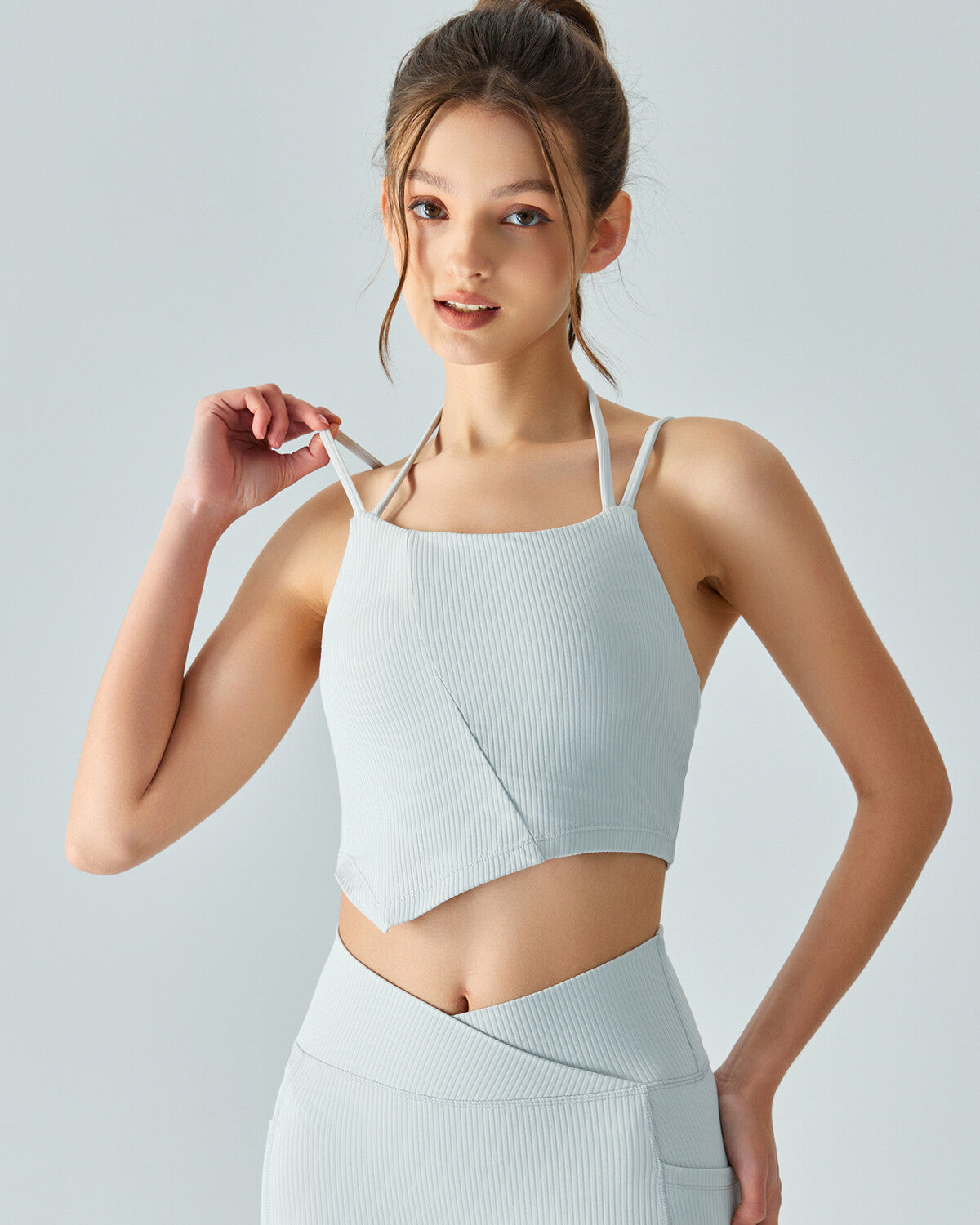 Irene Tank Top - Blue Grey