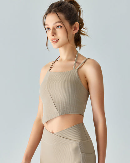 Irene Tank Top - Khaki