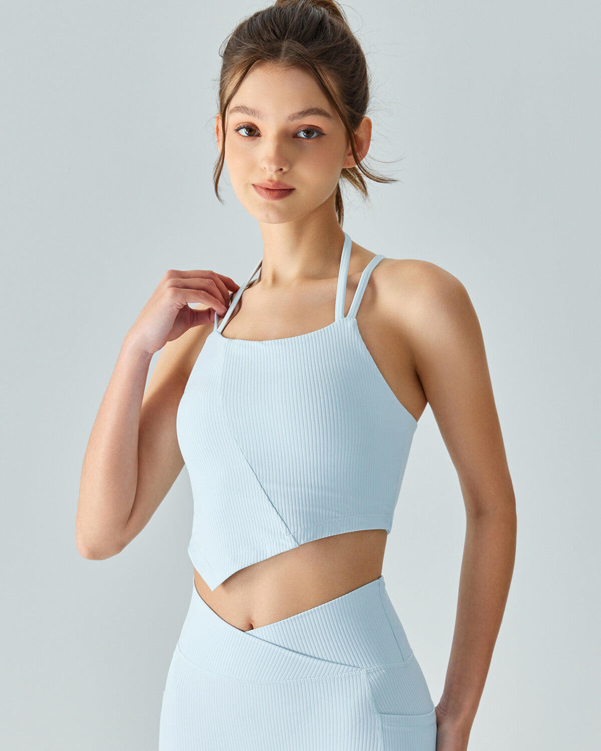 Irene Tank Top - Powder Blue